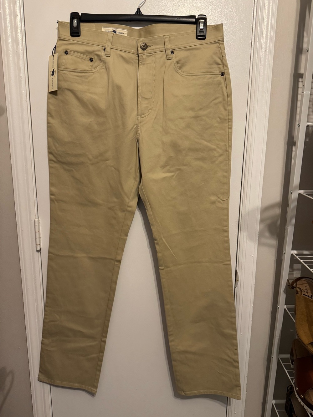 Onward Reserve Classic Five Pocket Pant - Tan Size 34/32